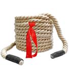 Tug of War Rope Niantime 20m de algodão torcido natural para crianças
