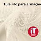 TULE ARMACAO Filó 1mt x2,80 LARG 100% POLYESTER - FILO cor Cru TULE ARMACAO Filó 1mt x2,80 LARG 100% POLYESTER - FILO cor Cru