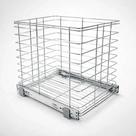 Tulha Deslizante Base Cromada Bredal (L350mm A435mm P465mm) - Cromado