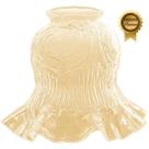 Tulipa Caracol Com Colar Ambar P/ Pendente Lustre Arandela
