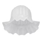 Tulipa Plástica Caracol para Lustre e Ventilador de Teto Universal