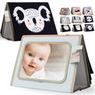 Tummy Time Book ZICOTO com espelho, rugas e mordedor de 0 a 6 meses Tummy Time Book ZICOTO com espelho, rugas e mordedor de 0 a 6 meses