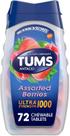 Tums Antacid Ultra Strength 1000 Frutas Sortidas - 72 unid Tums Antacid Ultra Strength 1000 Frutas Sortidas - 72 unid