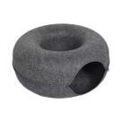 Túnel Interativo Pequeno Para Gatos, Ninho De Feltro, Cama Para Gatinhos, Arranhador, Brinquedo Para
