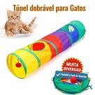 Túnel Labirinto HEM para Gatos Poliéster Nylon Colorido 115cm