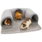 Túnel Refúgio para Porquinho-da-Índia Lfokd com Cama Fresca 56x48 cm