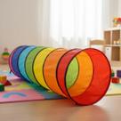 Túnel Tenda Infantil Dobrável Multicolorido 1,80m Criança