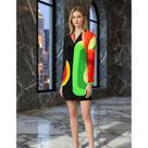 Tunica Indiana Feminina Viscose Abotoamento Frontal B-895/10
