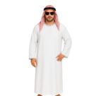 Túnica Sheik Árabe Adulto Branca