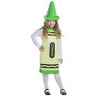 Túnica verde Costume Dress Up America Crayon para crianças