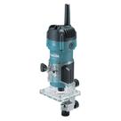 Tupia 6Mm 1/4'' 530W 35000RPM Com Guia Reta e Padrão Chave Base Acrílica M3700B 127V Makita