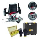 Tupia de Coluna 1100W 1831 Skil c/ Jogo de Fresa 6 peças Titanium