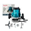 Tupia de Coluna Makita M3600B 1650W 12mm Elétrica 127V ou 220V Sem Maleta e Com Acessórios Freio Eletrônico para Madeira Marcenaria Profissional