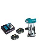 Tupia Makita 2 Baterias 18v 3ah Drt50z Carregador Rápido