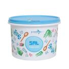 Tupper caixa de sal floral 1,3kg