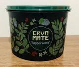 Tupper caixa floral erva mate da tupperware