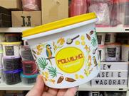 Tupper Caixa Polvilho Floral 1,1 Litros - Armazenamento Prático e Elegante Tupper Caixa Polvilho Floral 1,1 Litros - Armazenamento Prático e Elegante