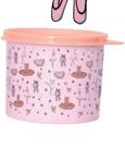Tupper redondinha bailarina rosa da tupperware