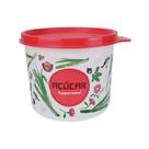 Tupper Redondinho Açúcar 400g Floral