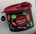 Tupper Redondo com Bico 350g Granulado Floral