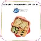 Tupperware Basic Line Com Divisórias - 550 Ml Tupperware Basic Line Com Divisórias - 550 Ml