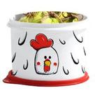 Tupperware caixa mantimentos fazendinha galinha 2,4 litros