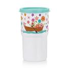 Tupperware copo colors 350ml mar de flores com tampa hermética, original