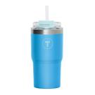 Tupperware Copo Térmico Big T Com Canudo 630Ml Azul Claro Tupperware Copo Térmico Big T Com Canudo 630Ml Azul Claro