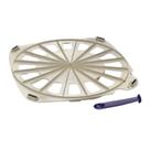 Tupperware Croissant Maker - Creme Colher Roxa para Preparar Croissants