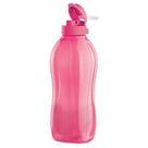 Tupperware de água 2 litros rosa doce com alça para carregar