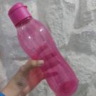 Tupperware Eco Garrafa Tupper Plus 1 Litro - Cores Cor Rosa Translúcida..
