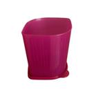 Tupperware Fresh Box Quadrada 1 Litro - Vinho - Armazenamento Prático e Estiloso