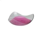 Tupperware Fruteira Elegância Rosa Transparente Tupperware Fruteira Elegância Rosa Transparente