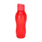 Tupperware Garrafa Eco Tupper Plus 1 Litro - Cores Cor Laranja Neon.