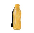 Tupperware garrafinha de água eco tupperr 500 ml com cordinha amarela açafrão Tupperware garrafinha de água eco tupperr 500 ml com cordinha amarela açafrão