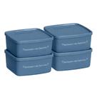 Tupperware Jeitosinho 400ml - Kit com 4 Potes Recheados de Carinho