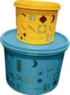 Tupperware Kit 2 Caixas Para Alimentos Natal Mágico
