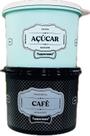 Tupperware Kit 2 Peças Porta Café E Açúcar