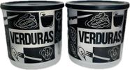 Tupperware Kit 2 Peças Refri Line Verduras 1,1L