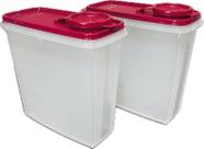 Tupperware Kit 2 Porta Amaciantes Ou Cereais 2,8L
