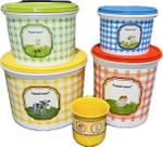 Tupperware Kit 5 Peças Fazenda Linha Da Roça