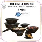 Tupperware Kit Policarbonato Tigelas Design
