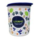 Tupperware Lixinho de Pia Floral com Tampa Azul Tupperware Lixinho de Pia Floral com Tampa Azul