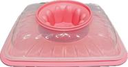 Tupperware Mágica Retangular Para Sobremesas 2,5L Rosa Tupperware Mágica Retangular Para Sobremesas 2,5L Rosa