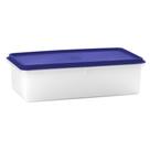 Tupperware Maxi Caixa 2,5 Litros - Tampa Azul Royal e Translúcida