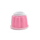 Tupperware Mini Mágica Rosa e Branco para Armazenamento