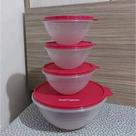 Tupperware Pda/Bea Tigela Maravilhosa Com 4 Peças.