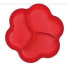 Tupperware Petisqueira 3 Divisorias Grandes ( Vermelho )