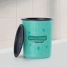 TUPPERWARE PORTA LIXINHO PARA PIA COM TAMPA REDONDA 3,3 litros Casa e Cuidado
