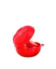 Tupperware porta tomate vermelho neon